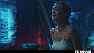 After school shemale blake turns futa and rams cock into asian slut deep.