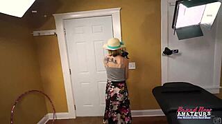 Petite Laurie and Pixie Coeds Slurp Rimjobs to Passionate Cum Swallows