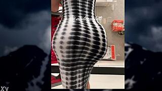 instagram model msandrea tv shows off her curves