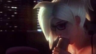 Mercy Overwatch SFM Erotica Compilation Teases Huge Assets