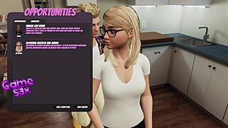 with glasses these party girls get way hotter at khaterine house party 2020