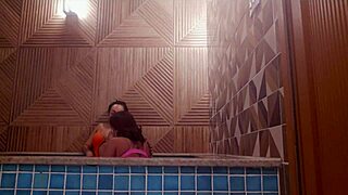 Hot Kissing Pool Dancing Big Tits Surprise Giant Cock Will Mastro Melissa Pitanga
