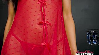 Monae gives sloppy rimjob and licks ass passionately