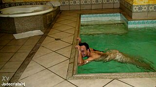 romana in rio hotel suit free backstage flashing her shaved pussy 😏💦