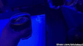 i spot busty blonde milf dancing then suck her big tits at party