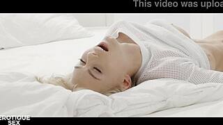 nancy a seduces sabrisse into first time lesbian kisses orgasms and tit play