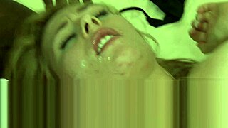 blonde slut teases bbc gangbang cravings with her bitchy interracial monster cock hunger