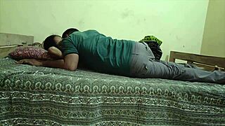 Ever seen Indian husband roughly assfuck his moaning wife in late-night bedroom?