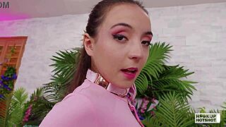 sasha tatcha bounces hard reverse cowgirl on bryan gozzling's thick dick 😈