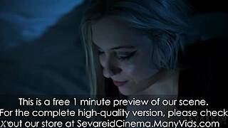 Voyeur catches busty blonde and curvy redhead fingering big tits and fat asses on webcam