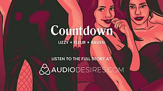 ever wondered what happens in a wild first-time lesbian threesome with bdsm commands at the sex party?