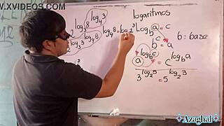 japanese student learns sexy math exponents from teacher backstage