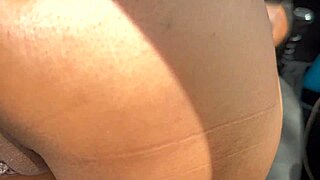 brazilian wife gives trainer her tight ass in parking lot post-workout.