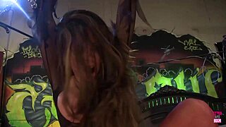 Super sexy cop 👮‍♀️ vs hotter burglar thief drilled hard by latex stud in heels stockings 😍💦