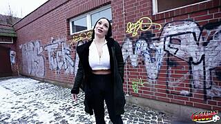 german scout mandy heart huge ass tattoo pierced nipples nylon stockings rough casting fuck.