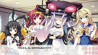 Pretty student starts first romance lesson part one