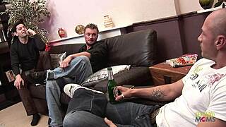 ebony milf sucks dick perfect while pussy takes another