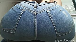 sniff my stinky jeans farts right up close slave