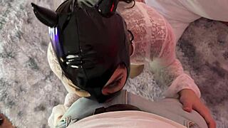 Damn stepsis my huge cock stepdad face fucks your deepthroat can't take it all