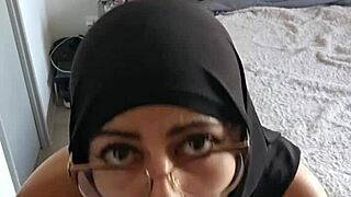 Arab Housewife Mia Niqab Rides Rough in Homemade Lingerie Compilation