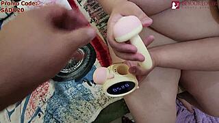 ugh im gettin' my fat ass fucked hard while reviewin' this beyourlover alarm clock thing!!