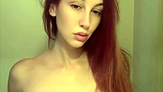 italian milf artemisia love smokes while flaunting her perfect big tits body