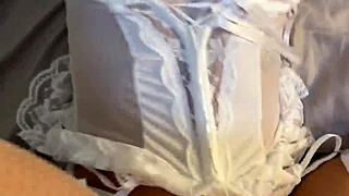 She had the perfect alt ass begging for it bent over in doggystyle with her huge natural tits swinging wild as her college goth boyfriend pounded her deep and passionate.