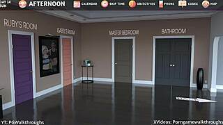 Teacher seduces teen in midnight paradise game