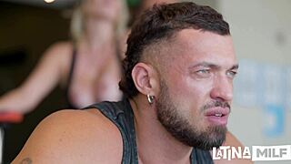 cheating latina milf rides coach's big cock