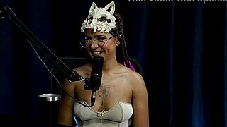 barbara sol teases with sheer red top showing peitos before sensual striptease response