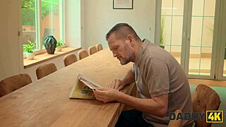 Daddy4K Webcam Model Sneaks Hard Fuck With Fiancé's Stepdaddy