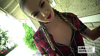 bryan gozzling hammers naomi swann's big ass doggystyle rough