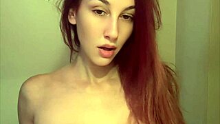 italian milf artemisia love smokes while flaunting her perfect big tits body