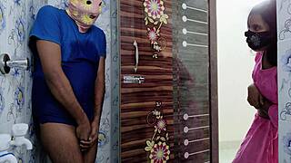 Desi bhabhi lets me fuck her hard under the shower.