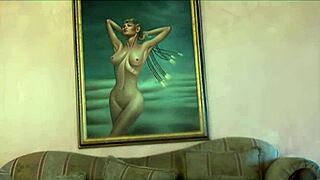 hey isn't it hot watching this brunette ride her friend's huge cock deep