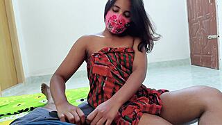 desi bhabhi gets fucked hard in the washroom