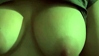 Italian milf Artemisia Love bounces big natural tits solo style