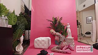 Ever Wonder How Sasha Beart's Inked Gaping Pussy Stretches in Lingerie?