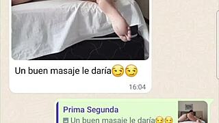 horny waxer keeps depilating clients in part 3 of her steamy latina shop webcam series