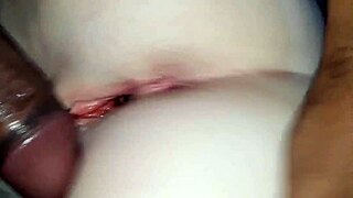 damn this redhead farts on my bbc then i doggy her pink pussy milk facial