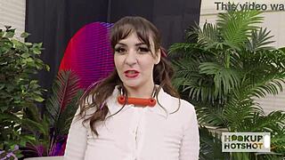 vile vixen takes anal deep then gags on dorian's monster cock