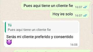 horny waxer keeps depilating clients in part 3 of her steamy latina shop webcam series