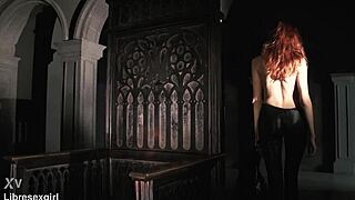 skinny tall slut flashes shaved pussy under miniskirt masturbates to orgasm publicly