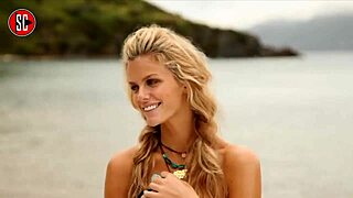 brooklyn decker sexy model challenges you to jerk off while staring at her perfect curves in contest