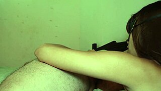 Hey check out this submissive guy getting his balls sucked and fucked until he explodes with milk