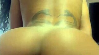 young horny housewife cheats on meek cuckold hubby during honeymoon at motel with tattooed lover and video leaks online