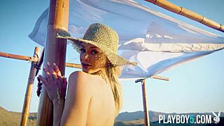 check out emma hix's bubble butt posing nude outdoors stripping her petite teen body