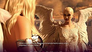 Angel Perversion: Big Tits Tease Leads to Intense Fucking Frenzy