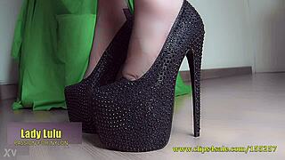 i crave lady lulu's teasing joi in sheer stockings