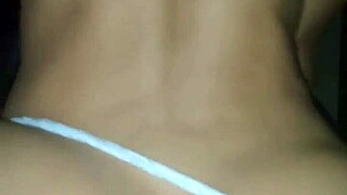 Intense doggystyle pounding big ass latina stepmom bent over then missionary riding rough pov homemade